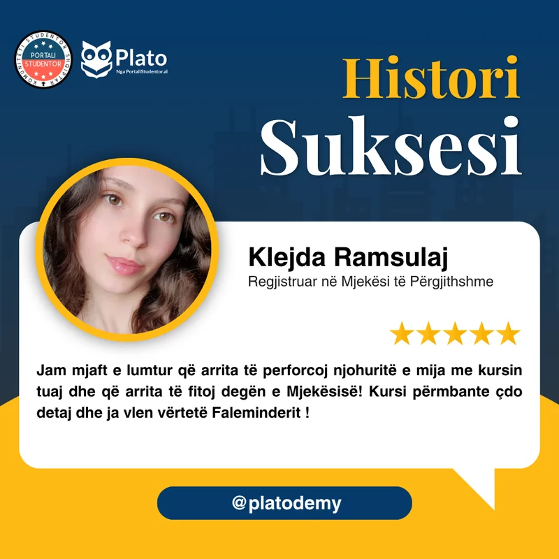Hapen regjistrimet për paketën përgatitore të provimit hyrës të mjekësisë